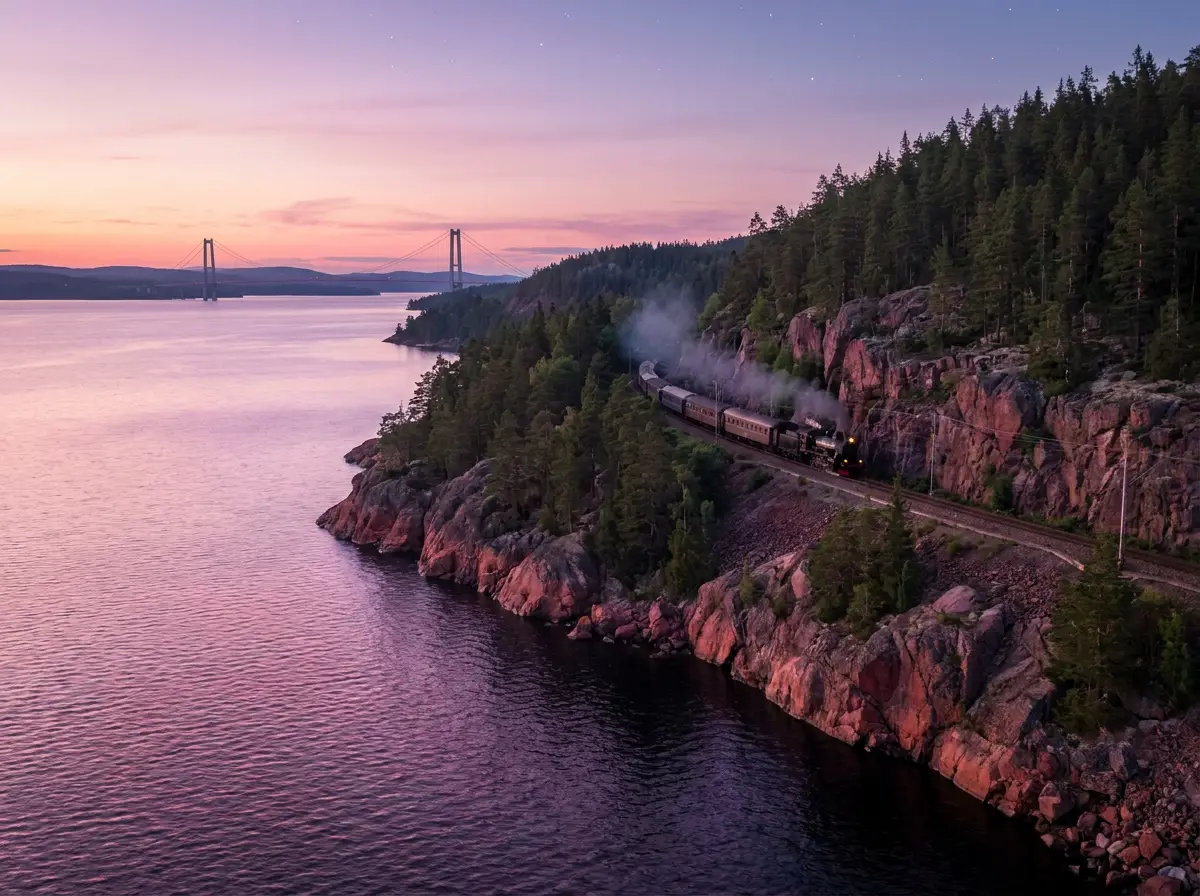 Höga Kusten-linjen — Sundsvall → Umeå